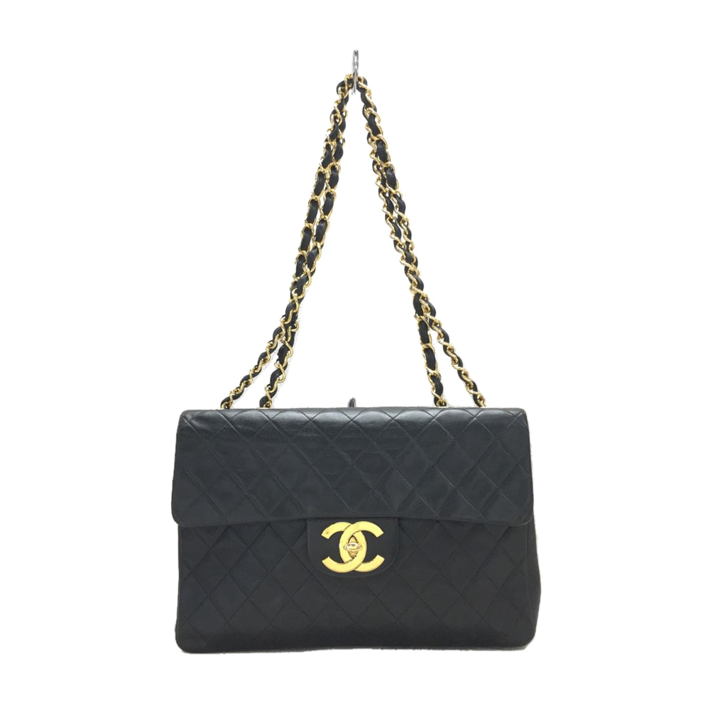 Chanel Leather Matelasse Plain Shoulder Bag